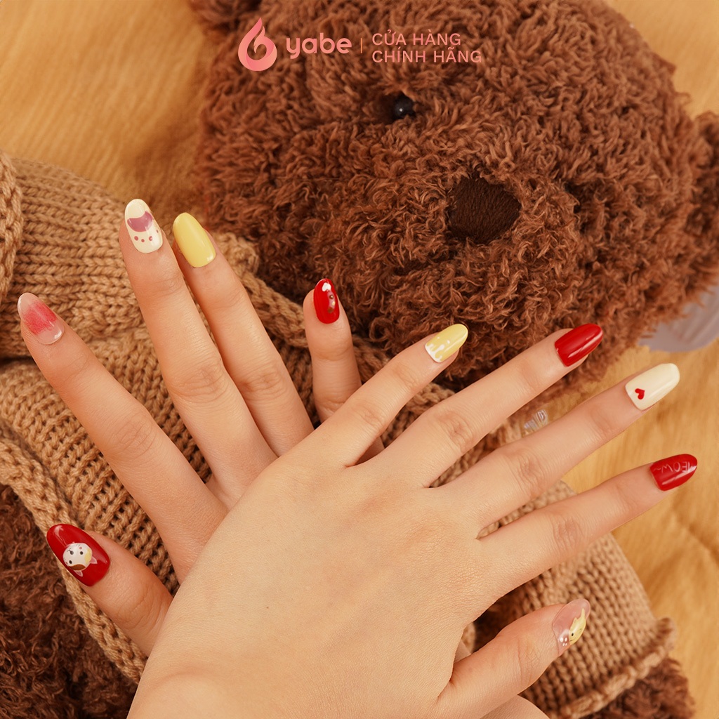 Lovely Red Nailbox LE030