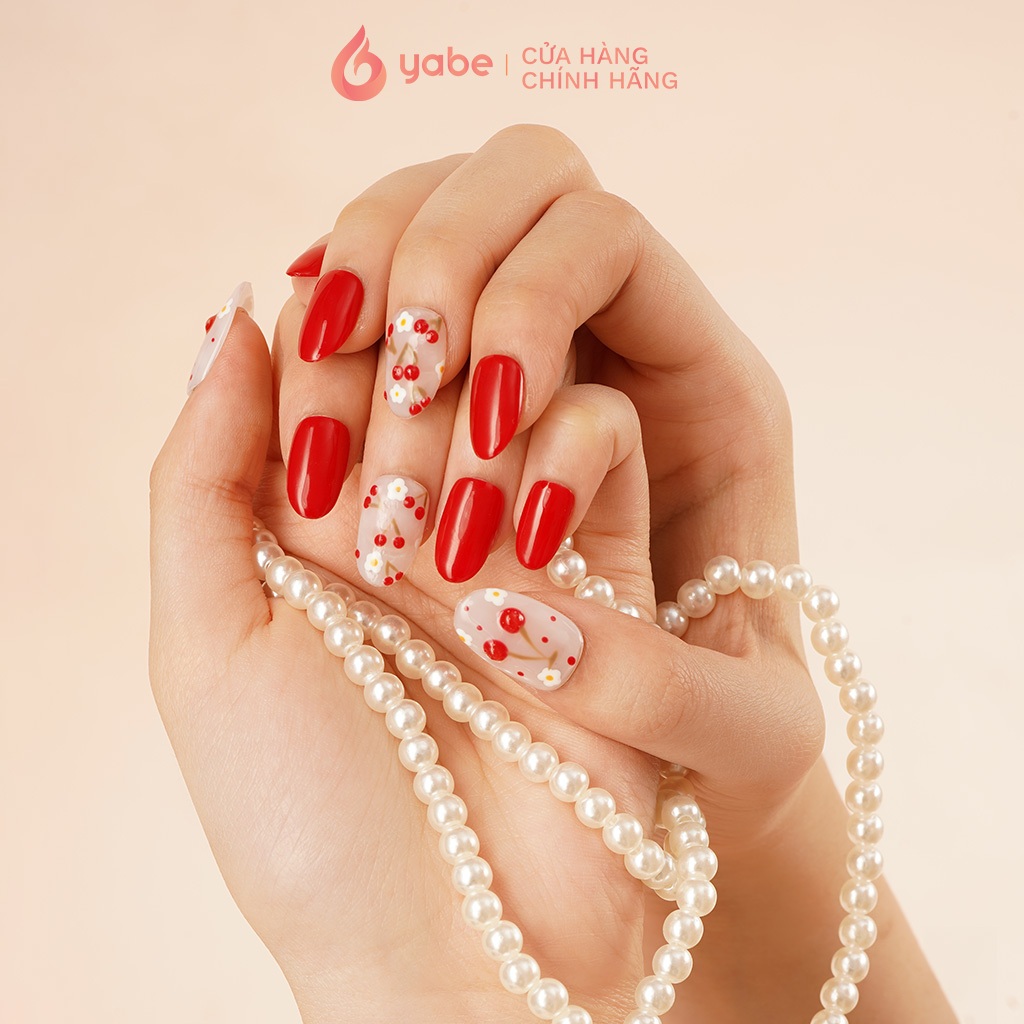 Lovely Red Nailbox LE051