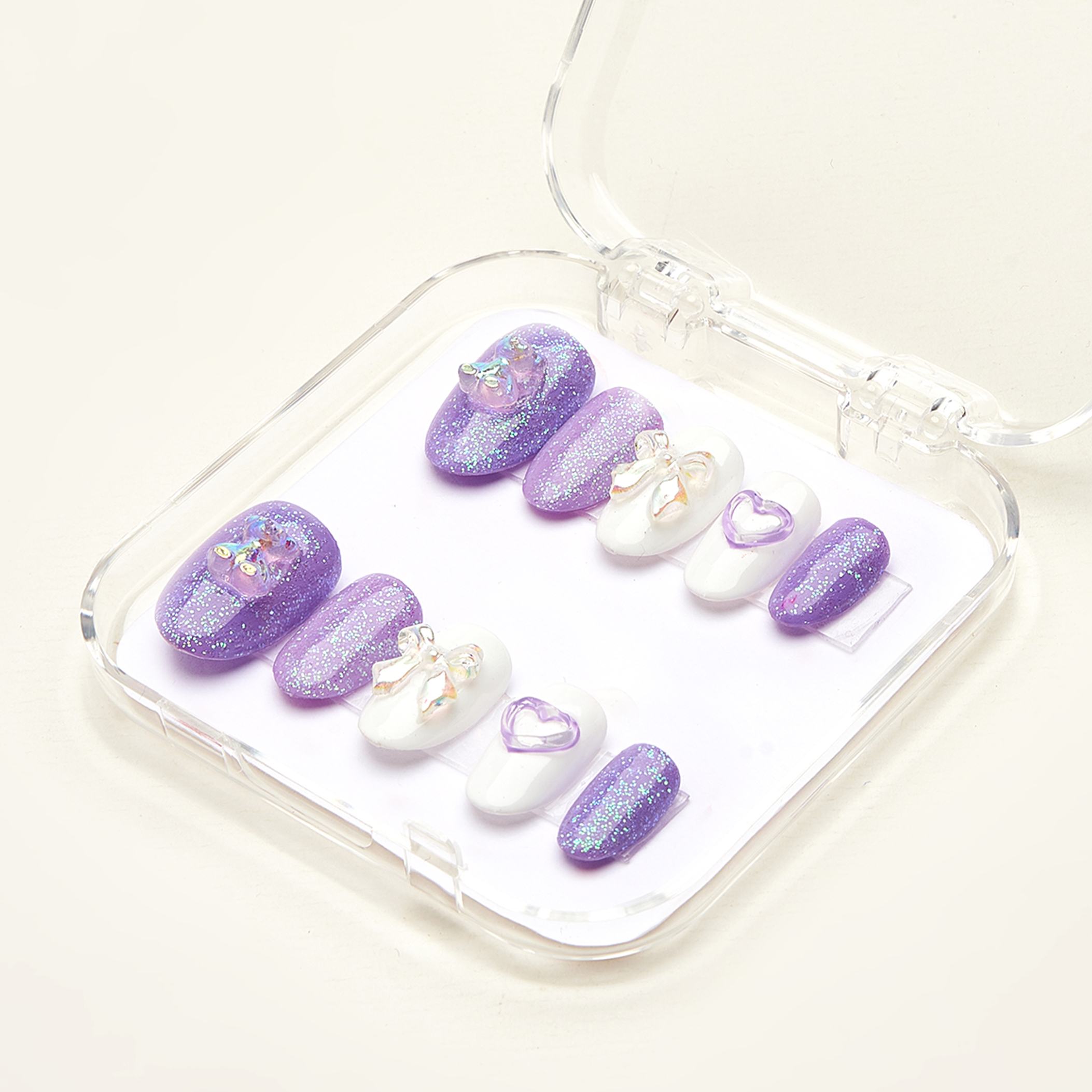 Lovely Purple Nailbox LO0930