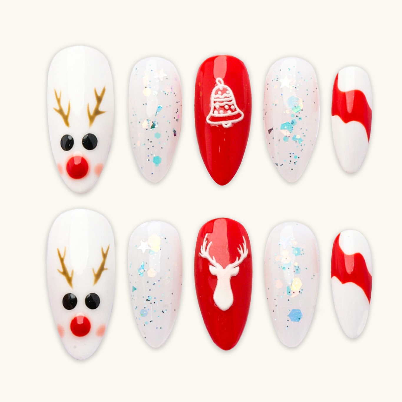 Nailbox Lovely Red Noel 1013