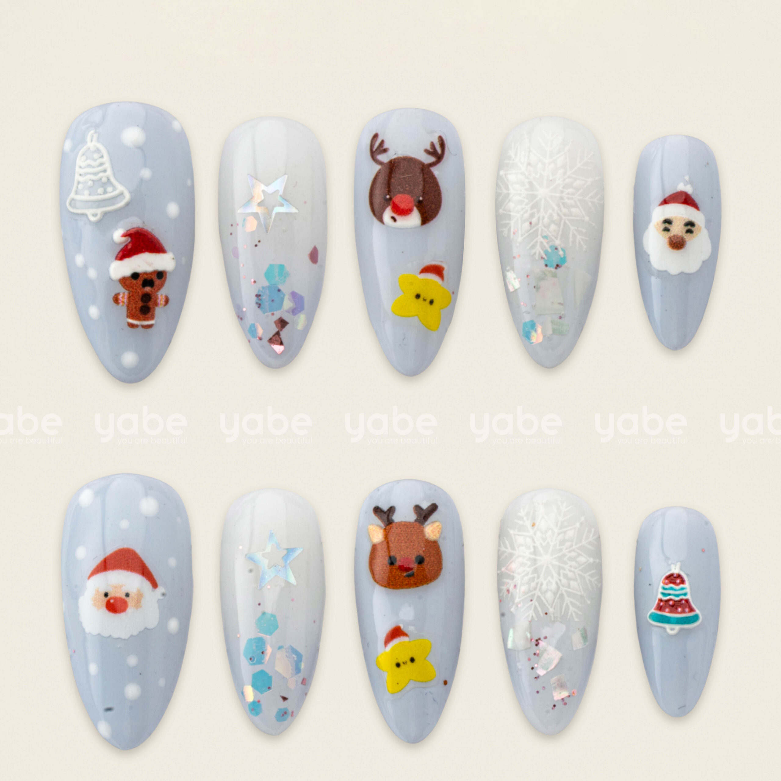 Nailbox Beauty Blue Noel 1347