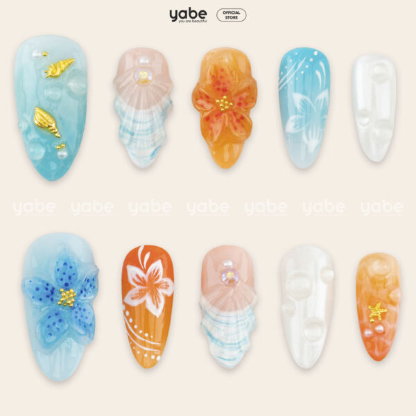 Nailbox Mẫu Nặn Gel & Vẽ 3D1428