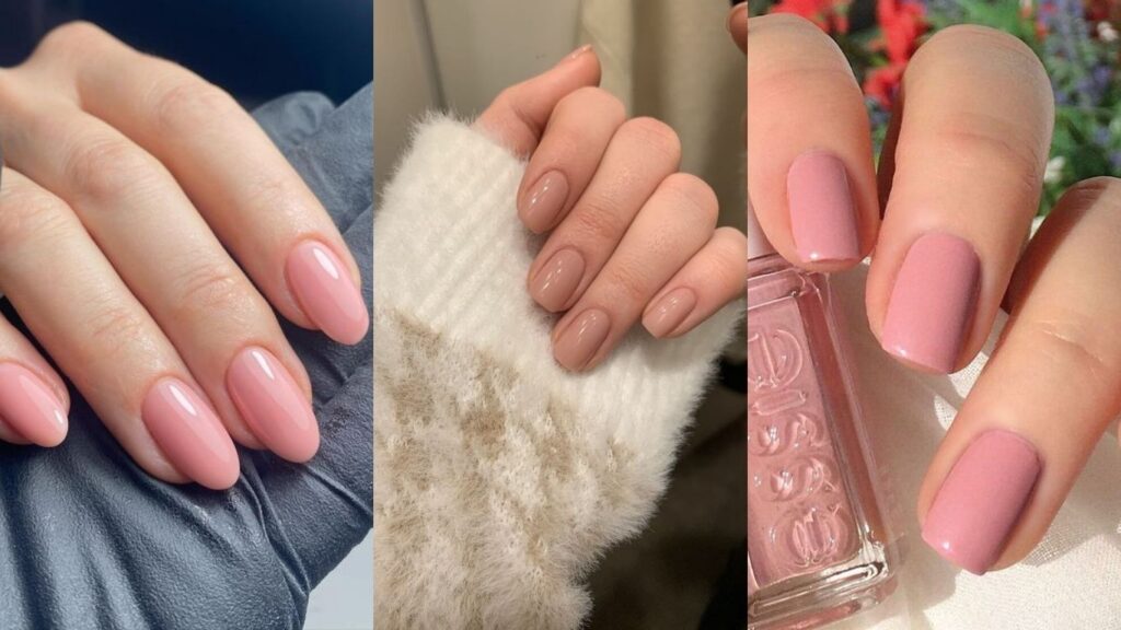 Nude - màu móng tay tôn da